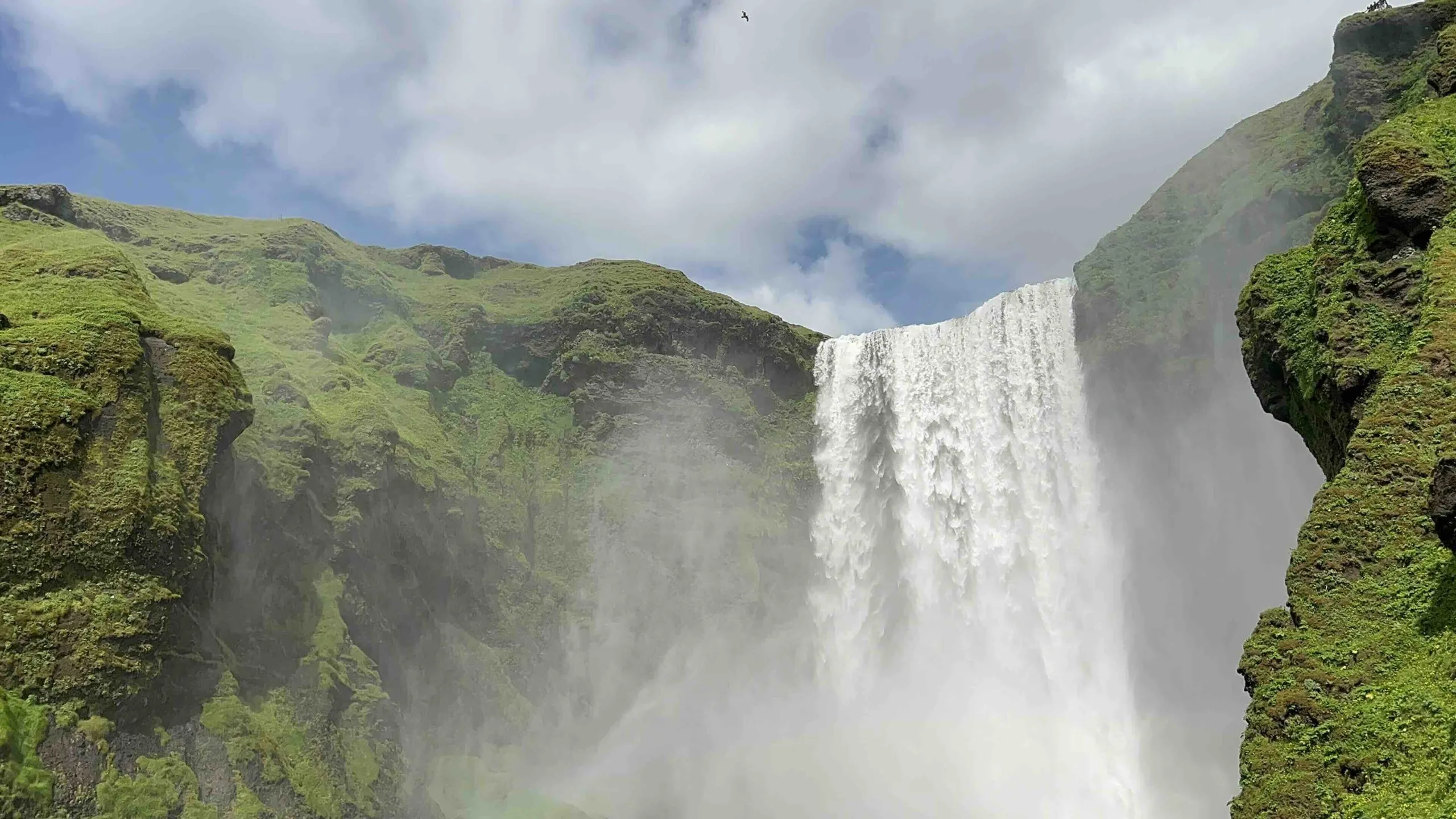 Waterfall in Iceland