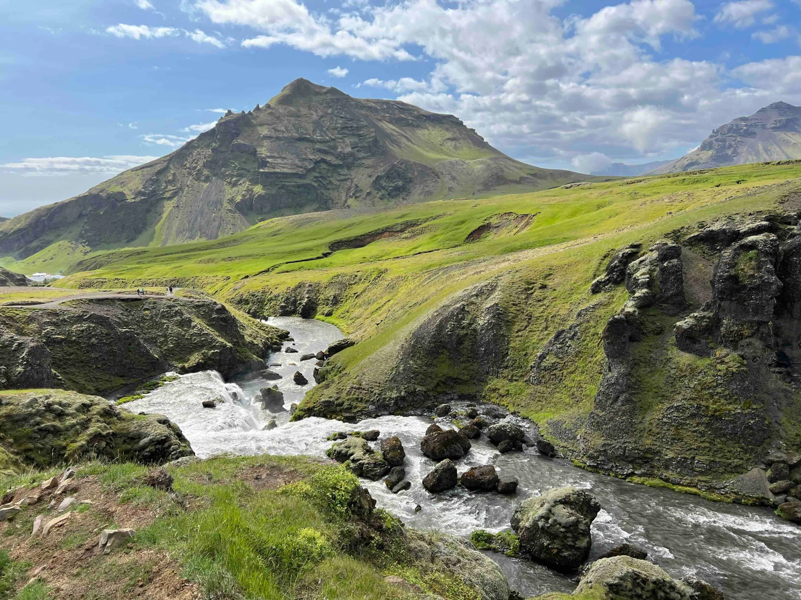 Scenic photography of Iceland